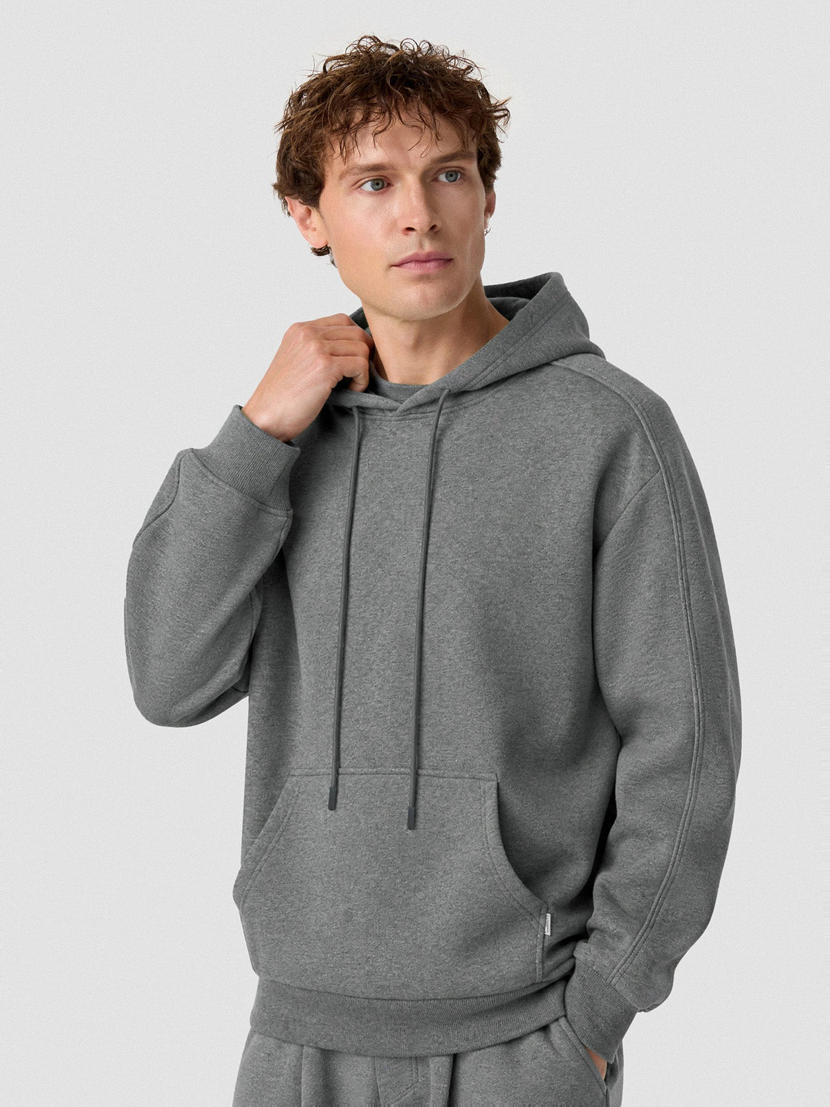 Weekend Cotton-Blend Pullover Hoodie