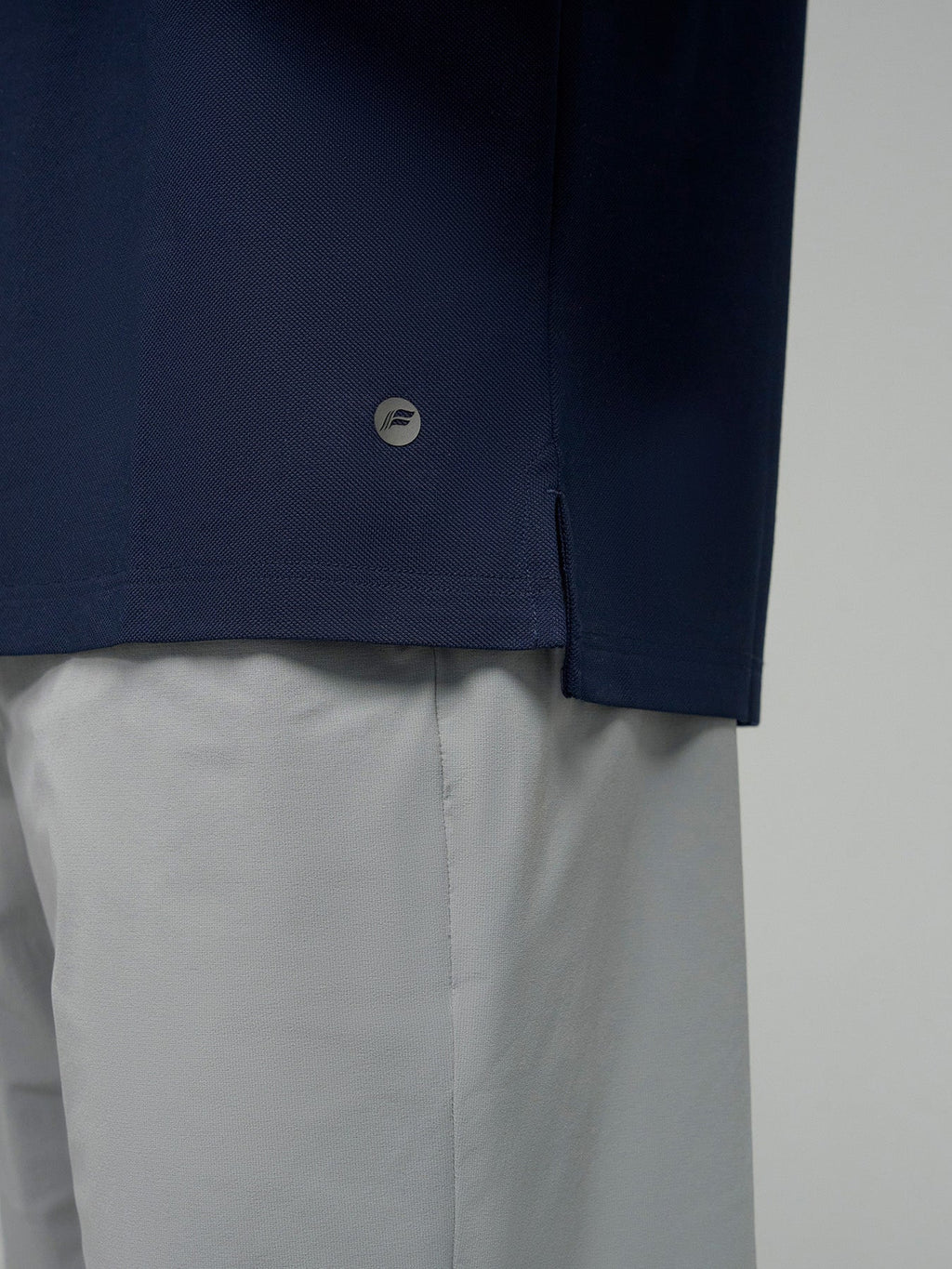 Weekend Piqué Split-Hem Pocket Polo
